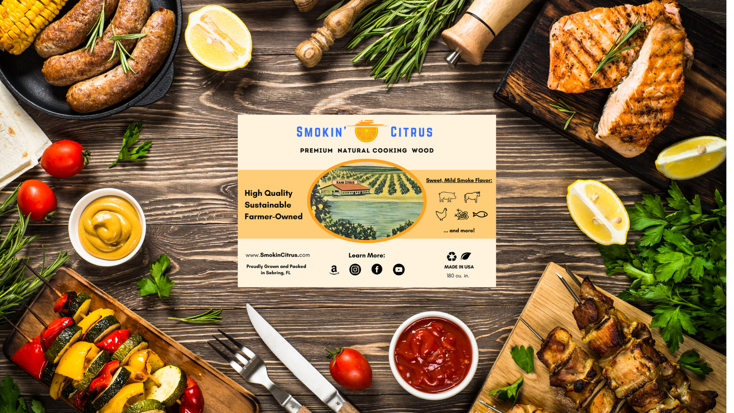Smokin Citrus, Premium, Natural, Citrus, Wood, Chip, Products, Florida, Smoking, Smoker, Chips, Pellets, Chunks, Logs, BBQ, Barbecue, Grill, Charcoal